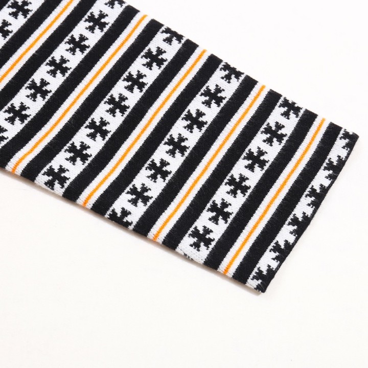 Chrome Hearts クロムハーツ 満身プリントウールセーター ブラック/イエロー - Detail image 10