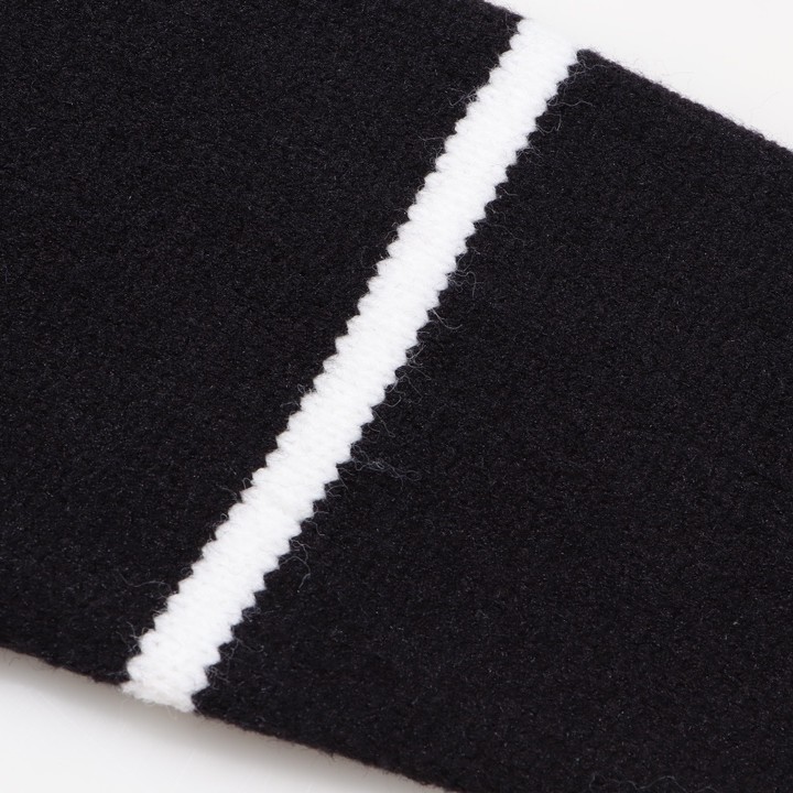 Chrome Hearts クロムハーツのオープンネックレザー&メタルディテールニットセーター - Detail image 5
