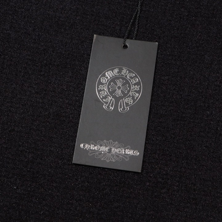 Chrome Hearts クロムハーツのオープンネックレザー&メタルディテールニットセーター - Detail image 6