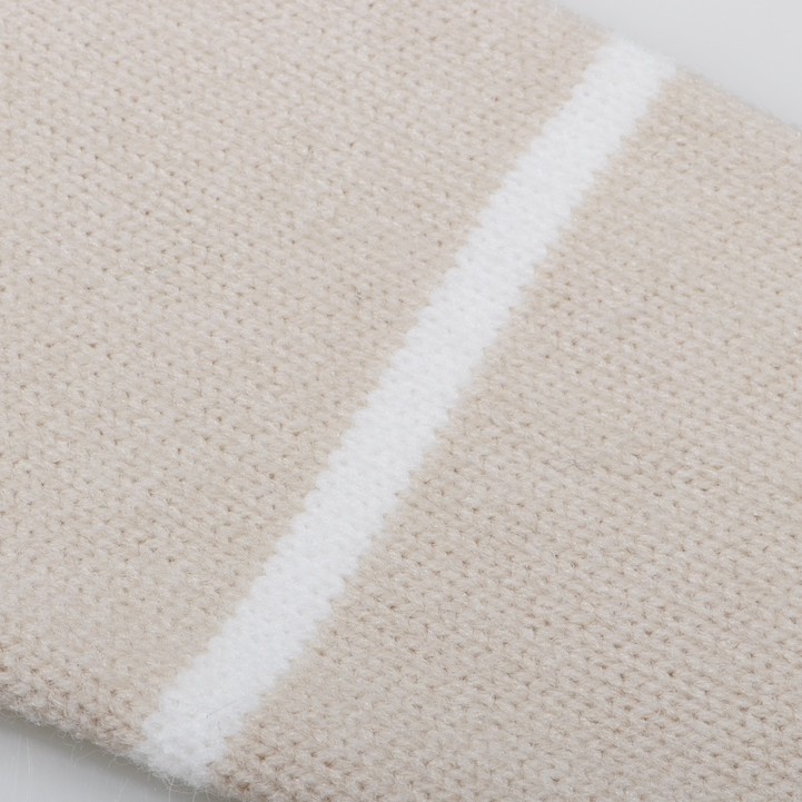 Chrome Hearts クロムハーツ 破洞デザイン リーザー十字マーク ニットセーター ブルー/ベージュ/ブラック - Detail image 9